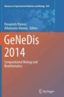 Image for GeNeDis 2014  : computational biology and bioinformatics