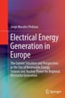 Image for Electrical Energy Generation in Europe : The Current Situation and Perspectives in the Use of Renewable Energy Sources and Nuclear Power for Regional Electricity Generation