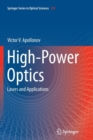 Image for High-Power Optics : Lasers and Applications