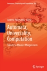 Image for Automata, Universality, Computation