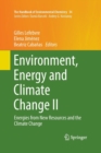 Image for Environment, Energy and Climate Change II : Energies from New Resources and the Climate Change