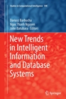 Image for New Trends in Intelligent Information and Database Systems