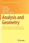 Image for Analysis and Geometry