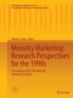 Image for Minority Marketing: Research Perspectives for the 1990s