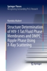 Image for Structure Determination of HIV-1 Tat/Fluid Phase Membranes and DMPC Ripple Phase Using X-Ray Scattering