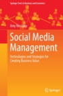 Image for Social Media Management : Technologies and Strategies for Creating Business Value