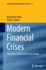 Image for Modern Financial Crises : Argentina, United States and Europe
