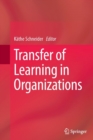 Image for Transfer of Learning in Organizations
