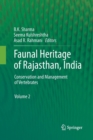 Image for Faunal heritage of Rajasthan, India  : conservation and management of vertebrates