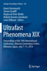 Image for Ultrafast Phenomena XIX