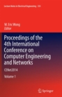 Image for Proceedings of the 4th International Conference on Computer Engineering and Networks : CENet2014