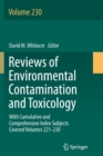 Image for Reviews of environmental contamination and toxicology with cumulative and comprehensive index subjects covered volumes 221-230