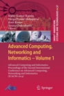 Image for Advanced Computing, Networking and Informatics- Volume 1