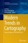 Image for Modern Trends in Cartography : Selected Papers of CARTOCON 2014