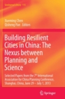 Image for Building Resilient Cities in China: The Nexus between Planning and Science