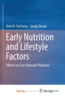 Image for Early Nutrition and Lifestyle Factors