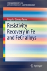 Image for Resistivity Recovery in Fe and FeCr alloys