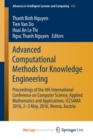 Image for Advanced Computational Methods for Knowledge Engineering