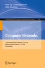 Image for Computer networks: 23rd International Conference, CN 2016, Brunow, Poland, June 14-17, 2016. Proceedings : 608
