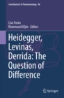 Image for Heidegger, Levinas, Derrida: The Question of Difference : volume 86