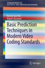 Image for Basic Prediction Techniques in Modern Video Coding Standards