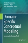 Image for Domain-Specific Conceptual Modeling: Concepts, Methods and Tools