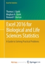 Image for Excel 2016 for Biological and Life Sciences Statistics