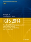 Image for IGFS 2014: Proceedings of the 3rd International Gravity Field Service (IGFS), Shanghai, China, June 30 - July 6, 2014