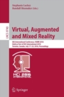 Image for Virtual, Augmented and Mixed Reality