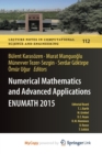 Image for Numerical Mathematics and Advanced Applications  ENUMATH 2015