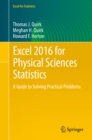 Image for Excel 2016 for physical sciences statistics: a guide to solving practical problems