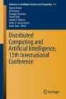 Image for Distributed Computing and Artificial Intelligence, 13th International Conference