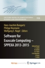 Image for Software for Exascale Computing - SPPEXA 2013-2015