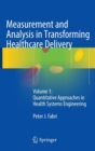 Image for Measurement and Analysis in Transforming Healthcare Delivery