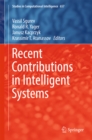 Image for Recent contributions in intelligent systems