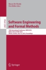 Image for Software Engineering and Formal Methods : 14th International Conference, SEFM 2016, Held as Part of STAF 2016, Vienna, Austria, July 4-8, 2016, Proceedings
