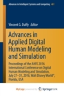 Image for Advances in Applied Digital Human Modeling and Simulation