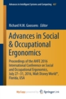 Image for Advances in Social &amp; Occupational Ergonomics : Proceedings of the AHFE 2016 International Conference on Social and Occupational Ergonomics, July 27-31, 2016, Walt Disney World(R), Florida, USA