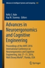 Image for Advances in Neuroergonomics and Cognitive Engineering