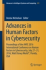 Image for Advances in Human Factors in Cybersecurity: Proceedings of the AHFE 2016 International Conference on Human Factors in Cybersecurity, July 27-31, 2016, Walt Disney World(R), Florida, USA