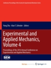 Image for Experimental and Applied Mechanics, Volume 4 : Proceedings of the 2016 Annual Conference on Experimental and Applied Mechanics