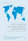 Image for Policy analysis of structural reforms in higher education: processes and outcomes