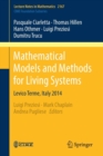 Image for Mathematical models and methods for living systems  : Levico Terme, Italy 2014
