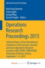 Image for Operations Research Proceedings 2015