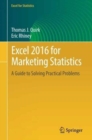 Image for Excel 2016 for Marketing Statistics