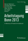 Image for Arbeitstagung Bonn 2013: In Memory of Friedrich Hirzebruch : Volume 319