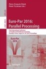 Image for Euro-Par 2016: Parallel Processing