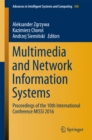 Image for Multimedia and Network Information Systems: Proceedings of the 10th International Conference MISSI 2016