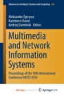 Image for Multimedia and Network Information Systems