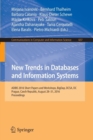 Image for New Trends in Databases and Information Systems : ADBIS 2016 Short Papers and Workshops, BigDap, DCSA, DC, Prague, Czech Republic, August 28-31, 2016, Proceedings